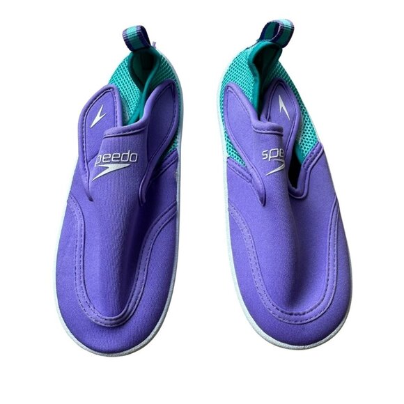 Speedo Water Shoes Purple and Teal 11-12 XLarge - Picture 1 of 4